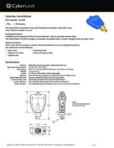 CK-GM Spec Sheet PDF