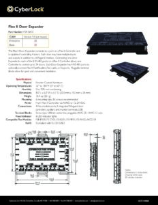 FSR-DE01 Spec Sheet PDF
