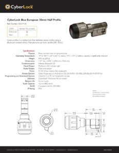 BLR-PH30 Spec Sheet PDF
