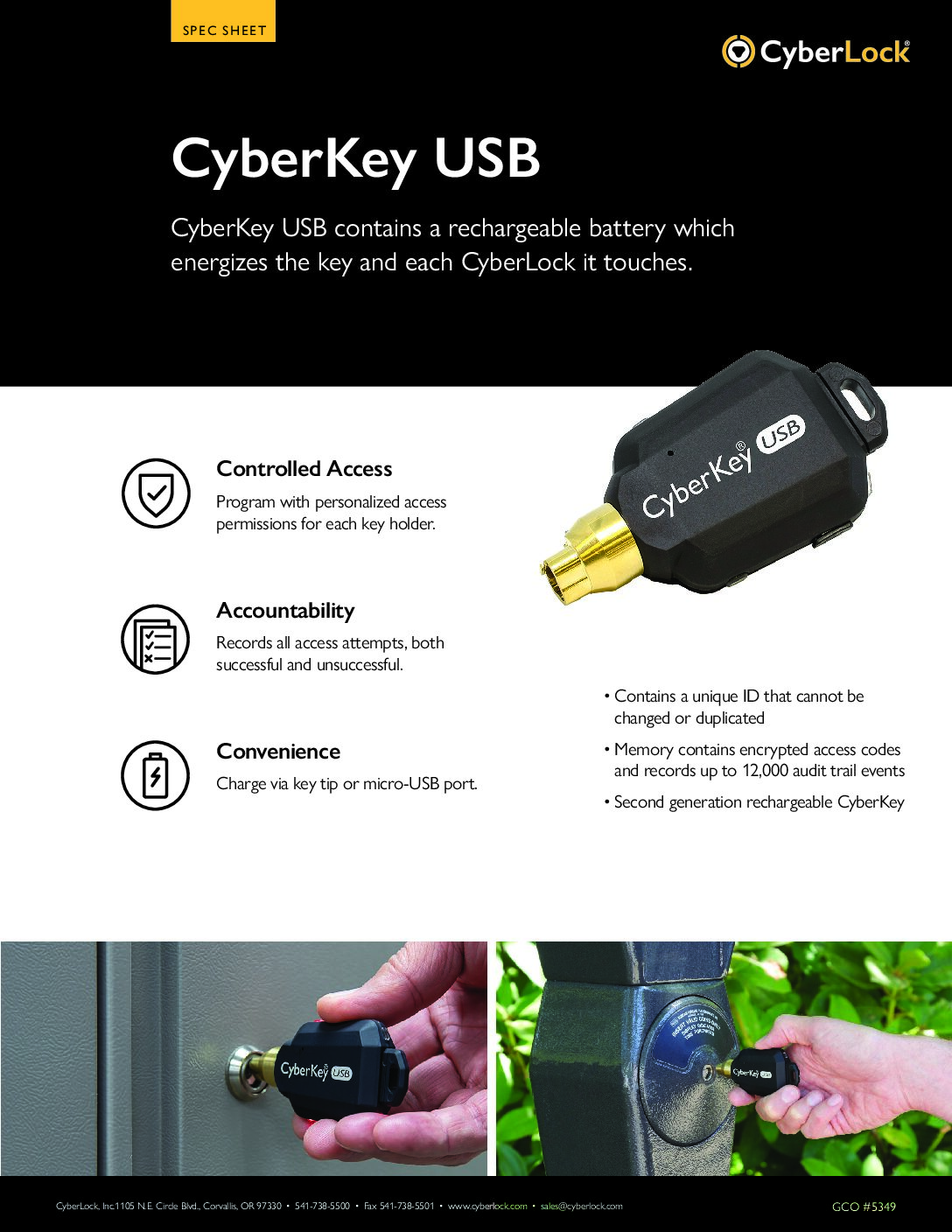 CK-USB Marketing Sheet