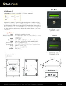 CKSR-F40D Spec Sheet PDF