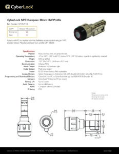 NFCR-PH30 Spec Sheet PDF