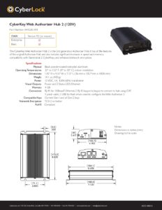 AHG2R-W1 Spec Sheet PDF
